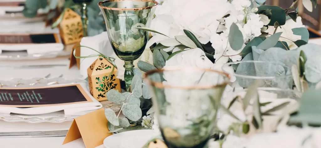 Take Thai Catering Wedding Table